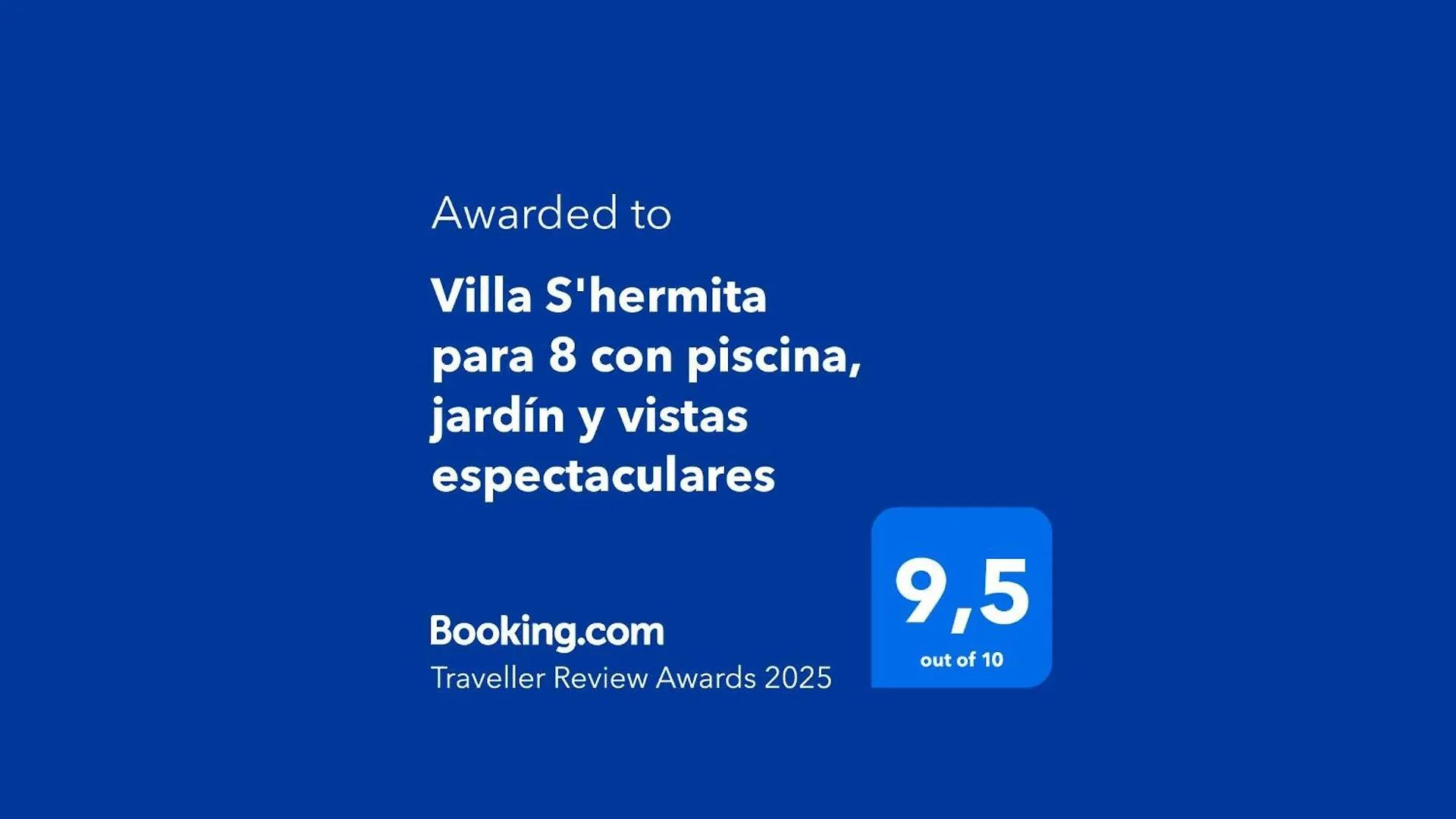 Villa S'Hermita Para 8 Con Piscina, Jardin Y Vistas Espectaculares インカ